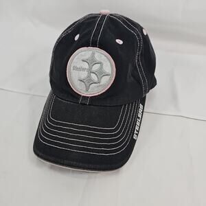 Women's NFL Pittsburgh Steelers Hat Cap V.elcro Strap One Size Fits All (Most)